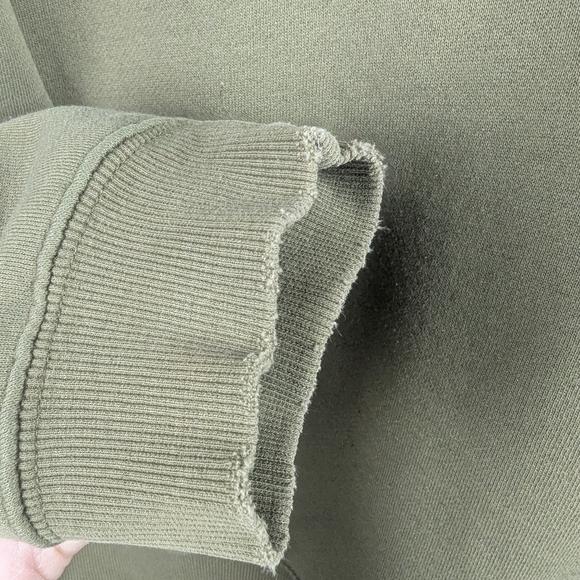 Cabelas XXL sweatshirt With Spellout Olive Green Embroidered - Picture 3 of 11